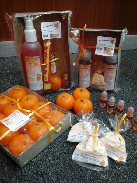 kit espiritu de navidad mandarina